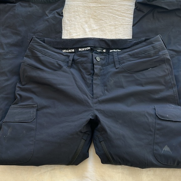✨ BURTON GORETEX GLORIA PANT SZ L IN BLACK - Picture 4 of 12